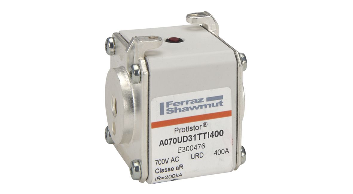 E300476 - PROTISTOR® SB aR, UNC threaded end, TTI, sz.31, 690VAC IEC-700VAC UL, 400A